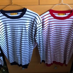 Striped sweaters